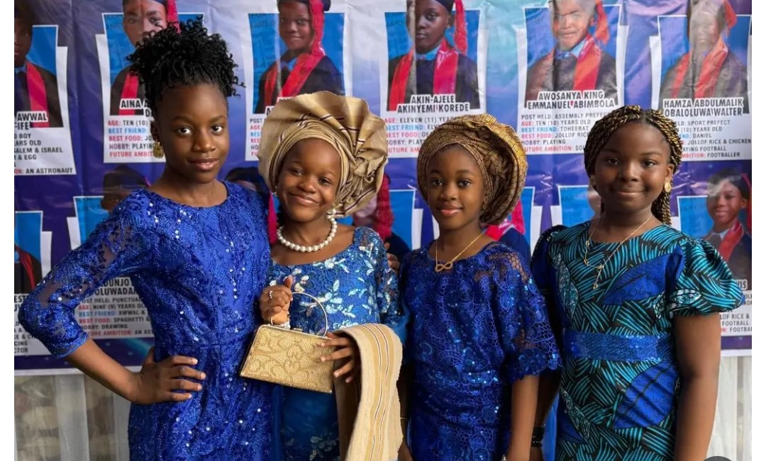 Pupils dressed up for cultural day